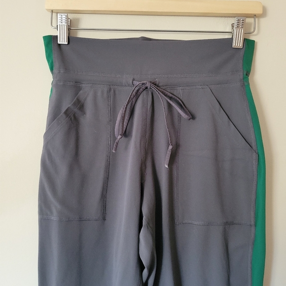 Free People Movement Never Better Colorblock Slim Jogger Grey Women's Medium - Picture 5 of 11